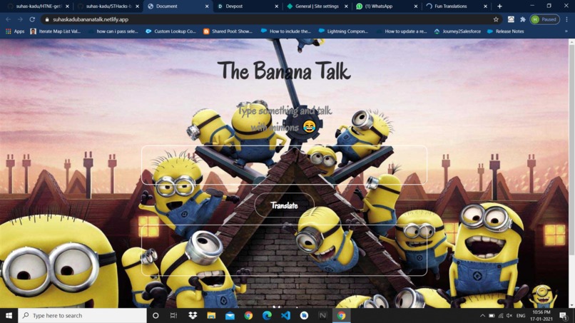 Banana Talk – screenshot 1