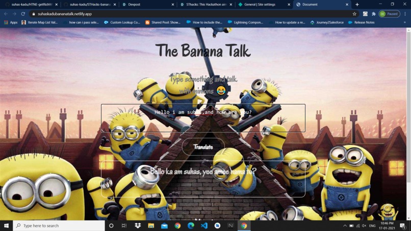 Banana Talk – screenshot 2