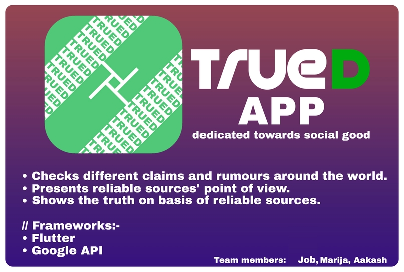Trued App – screenshot 1