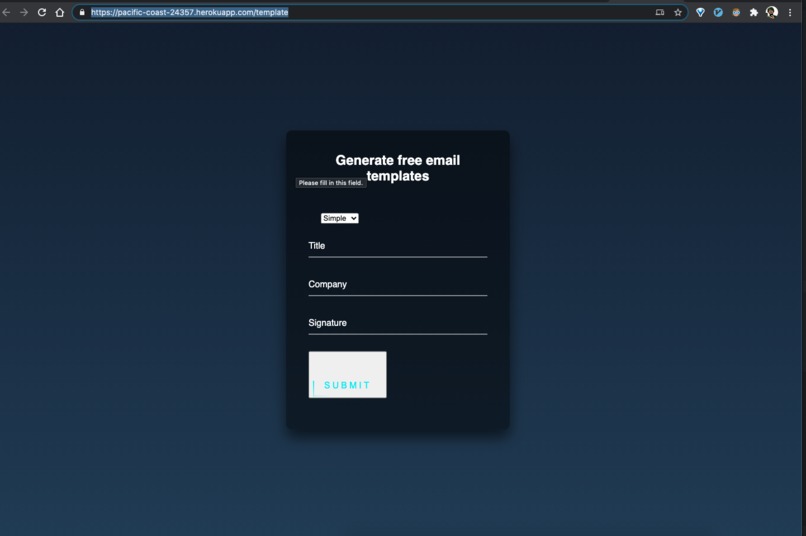 Orange-email-templates – screenshot 1
