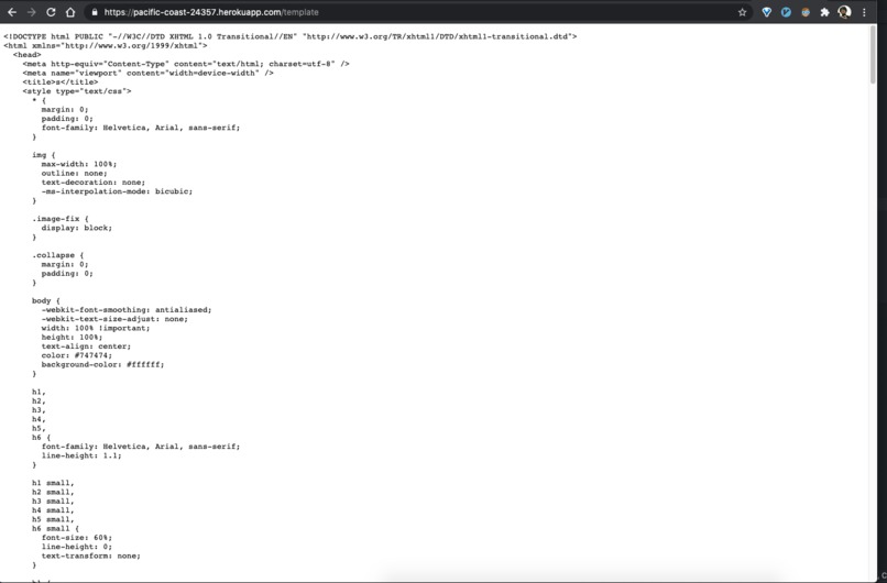 Orange-email-templates – screenshot 2