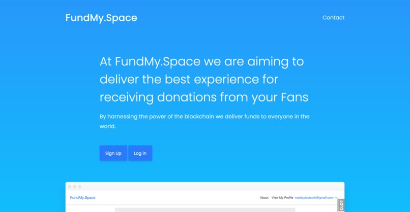 FundMy.space – screenshot 1
