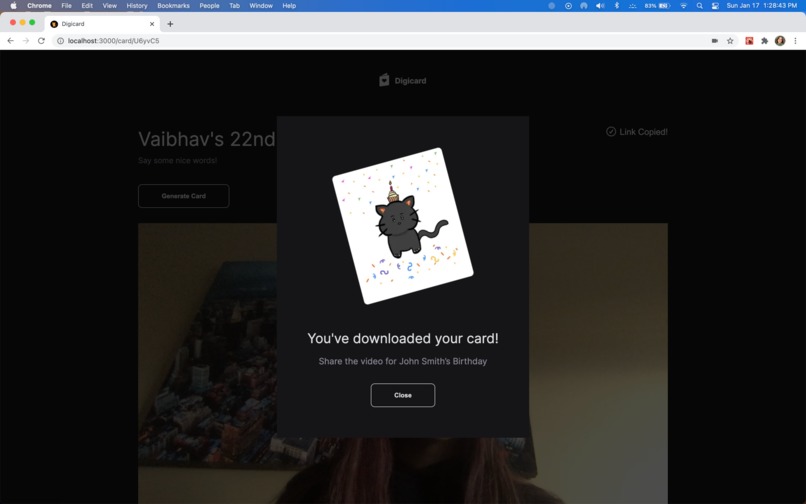 Digicard – screenshot 4