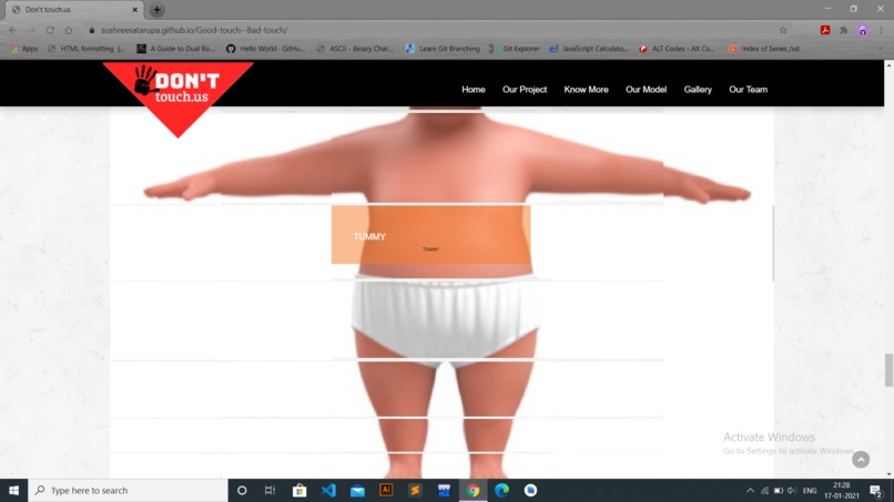 Don't touch.us – screenshot 5
