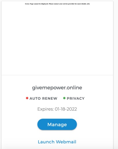 givemepower.online – screenshot 1
