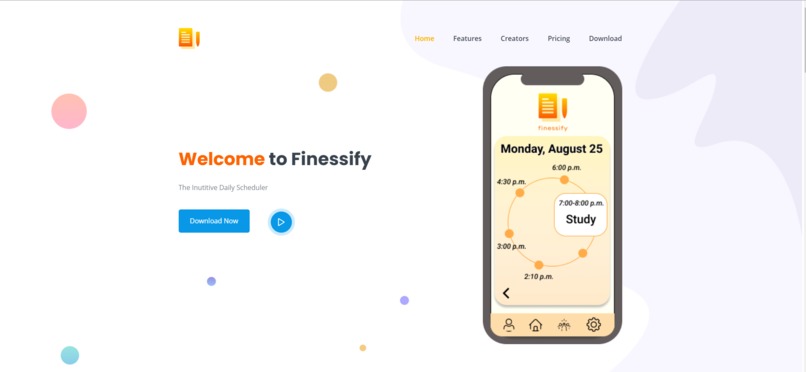 Finessify - The Intuitive Daily Scheduler – screenshot 2