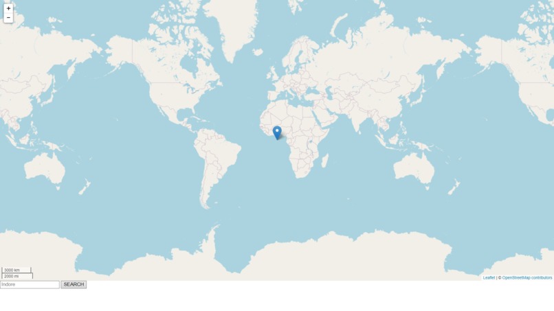 Search for places in Maps – screenshot 1