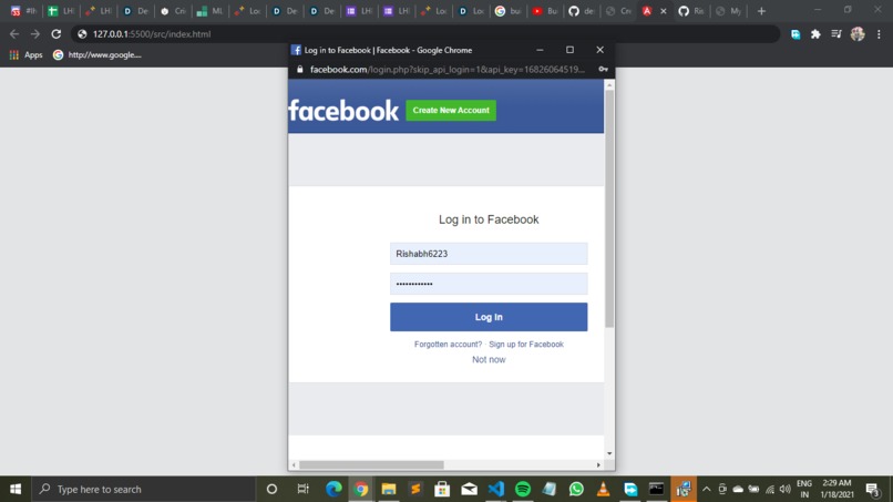 Authentication System – screenshot 4