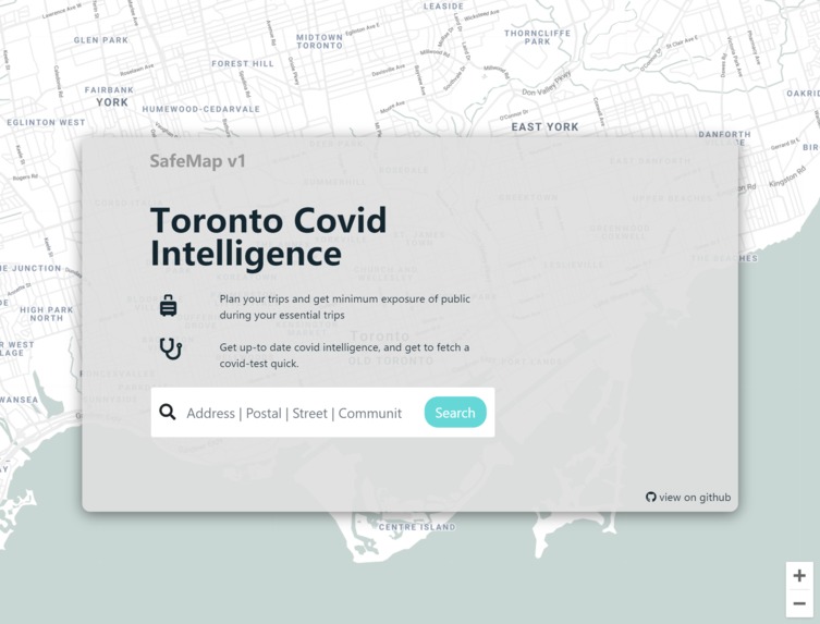 SafeMap – screenshot 1