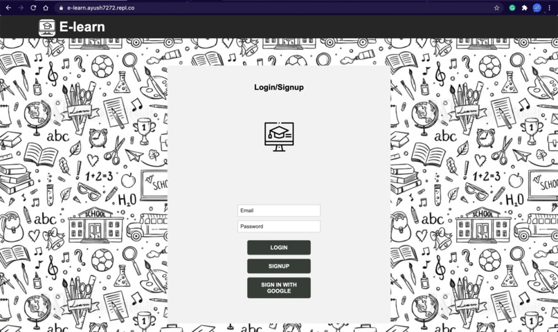 E-Learn  – screenshot 1