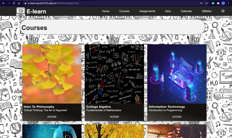 E-Learn  – screenshot 3