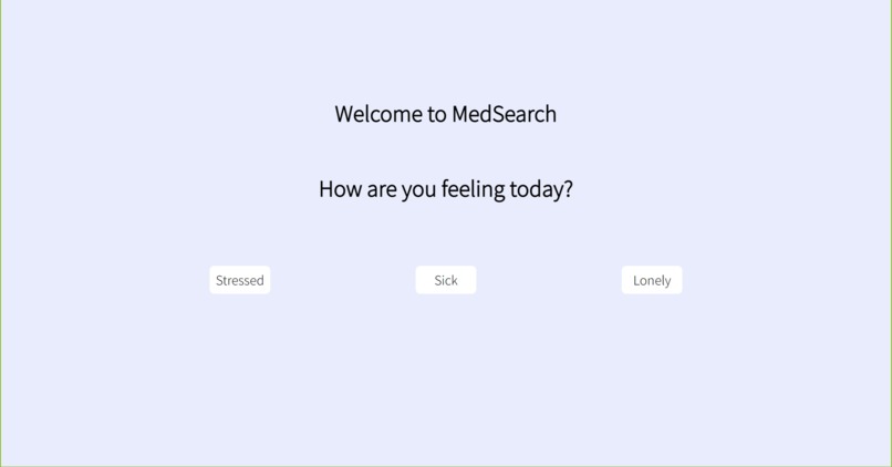 MedSearch – screenshot 1