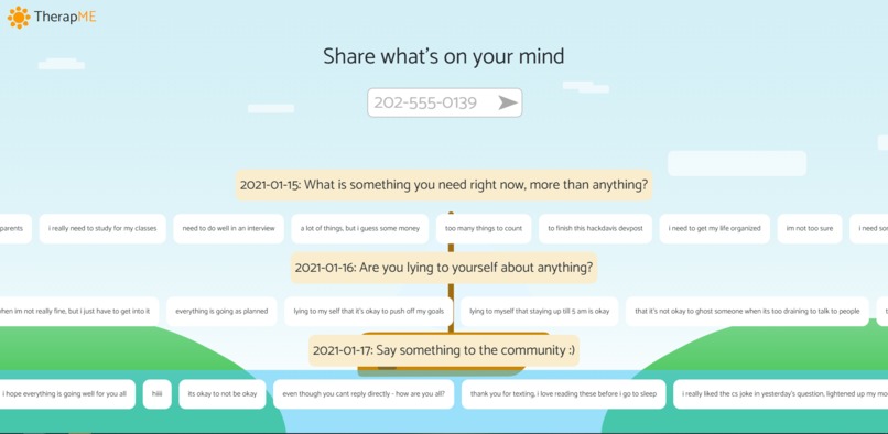 TherapME – screenshot 1