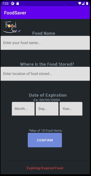 FoodSaver – screenshot 1