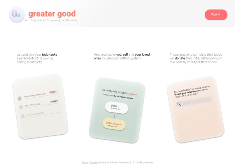 GreaterGood | GG – screenshot 3