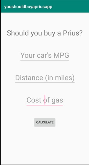 You should buy a Prius. – screenshot 1