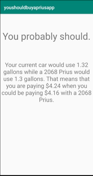 You should buy a Prius. – screenshot 5