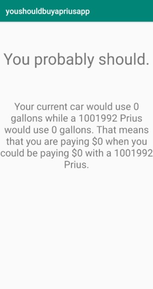 You should buy a Prius. – screenshot 6