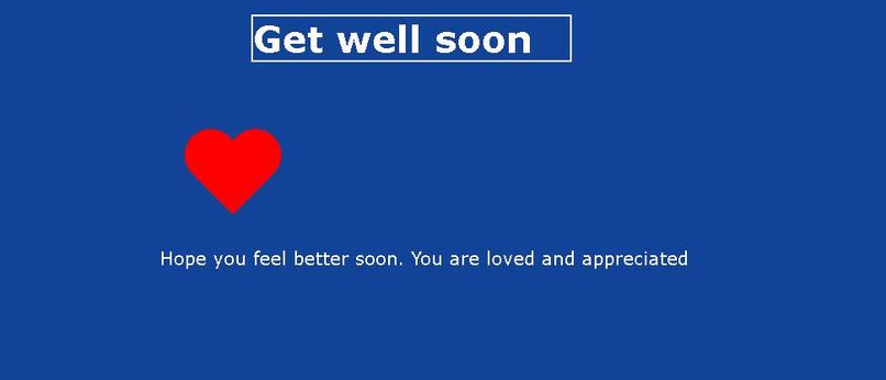 Get well soon card (Giftable Project) – screenshot 1