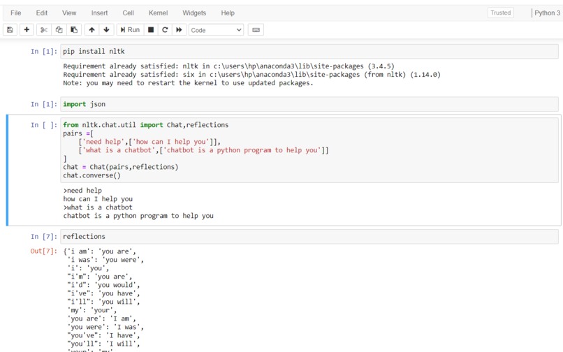 Bot – screenshot 1