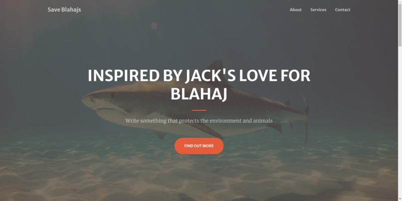 Blogging Platform – screenshot 1