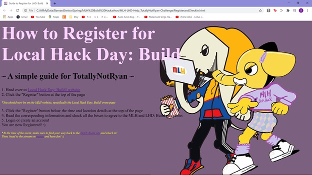 Guide to Register for Local Hack Day: Build! – screenshot 1