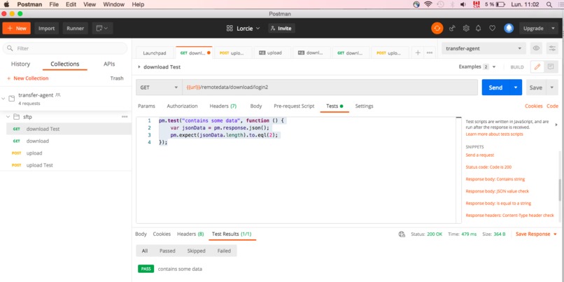 Transfer Agent – screenshot 5