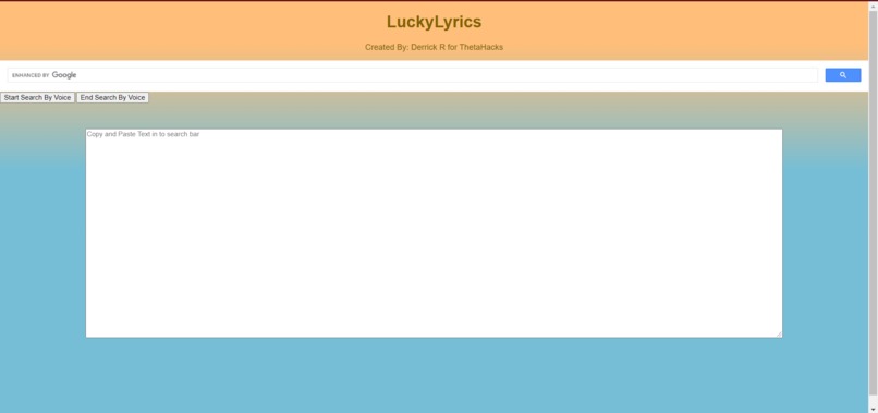Lucky Lyrics – screenshot 1