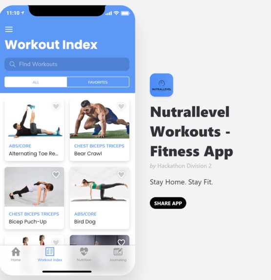 Nutrallevel Fitness Website – screenshot 6