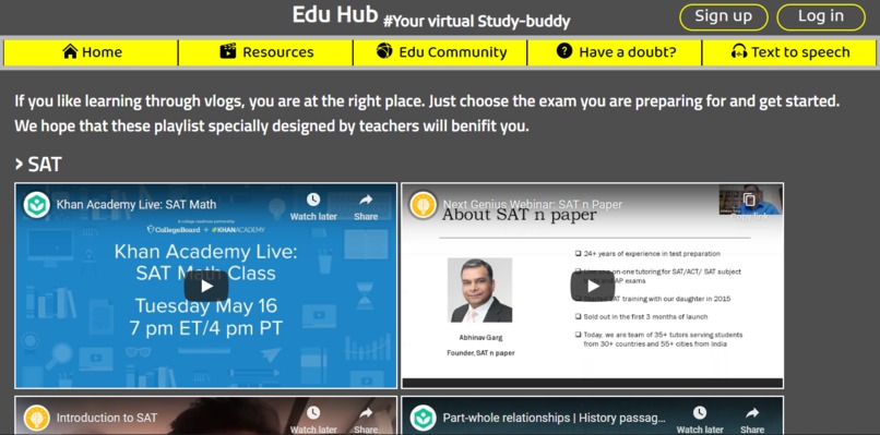 Educational Hub – screenshot 2