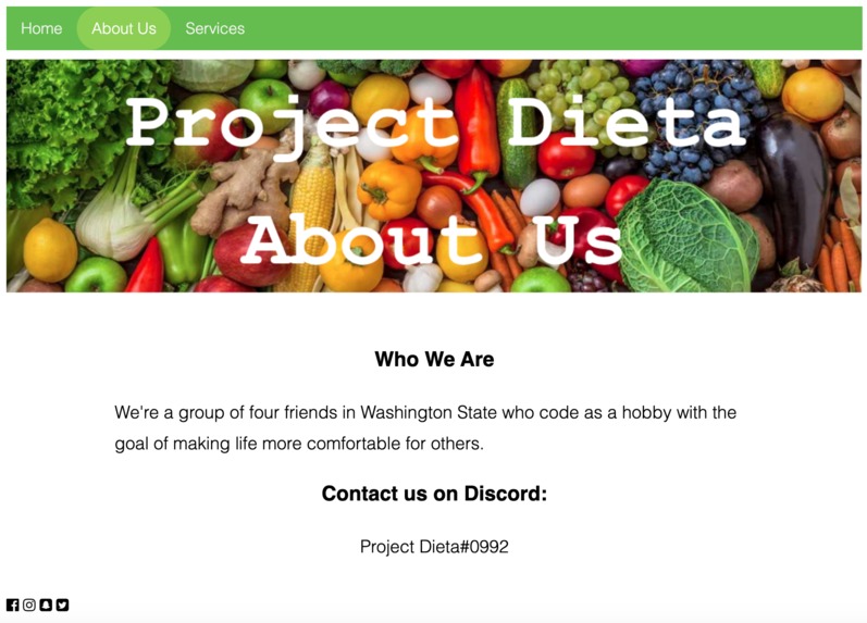 Group L Project Dieta – screenshot 4