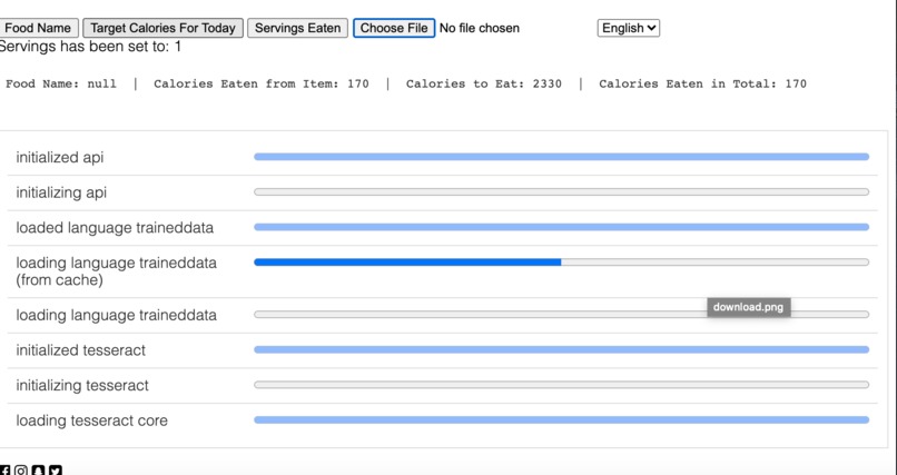 Group L Project Dieta – screenshot 7