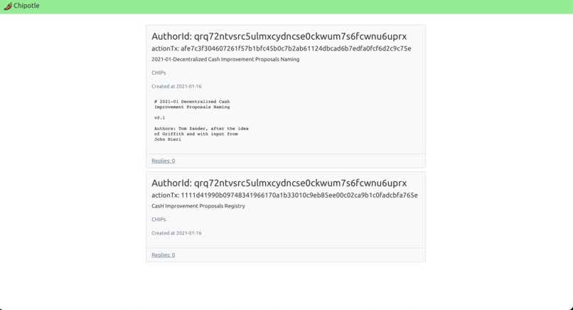 Chipotle.cash – screenshot 3