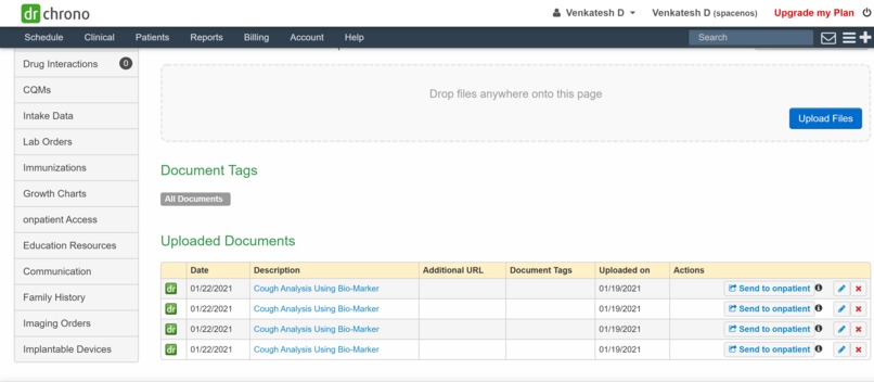 CureSense, voice-biomarker based tuberculosis screening tool – screenshot 10