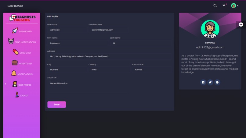 Diagnosis Tagging for Healthcare based Digital Operations. – screenshot 14