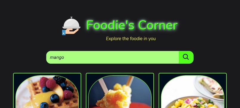 Foodie's Corner – screenshot 2