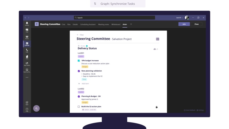 Aster – screenshot 2