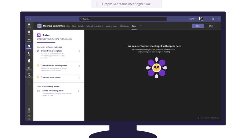Aster – screenshot 1