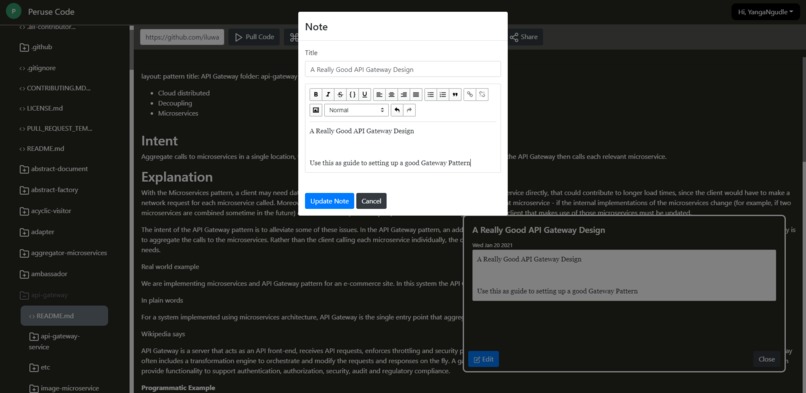 Peruse Code – screenshot 5