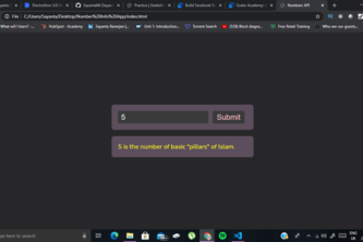 Number Information Web Application
