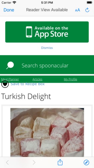 Hungry Developer's Recipe Search – screenshot 3