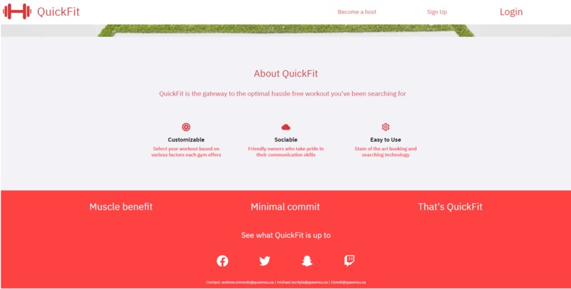 QuickFit – screenshot 2