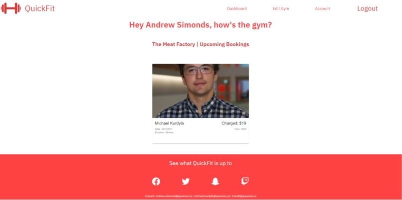 QuickFit – screenshot 3