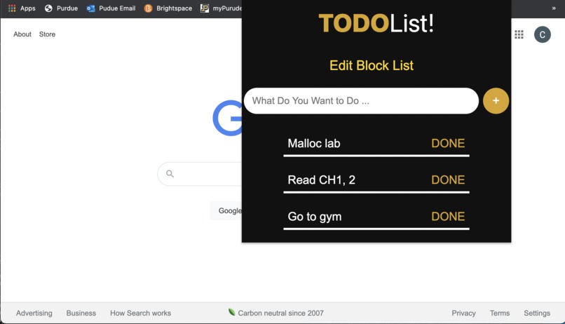 Web Blocker – screenshot 1