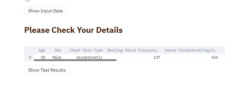 Cardiovascular Disorder Predictor – screenshot 2