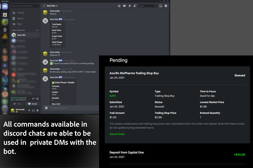 StockBot – screenshot 4
