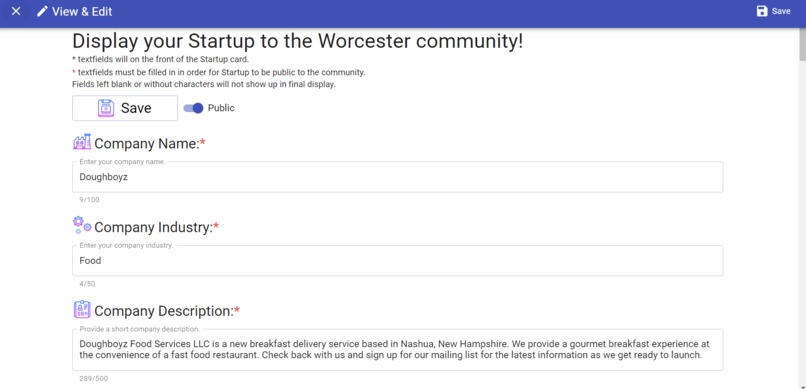 StartUp Worcester Hub – screenshot 2