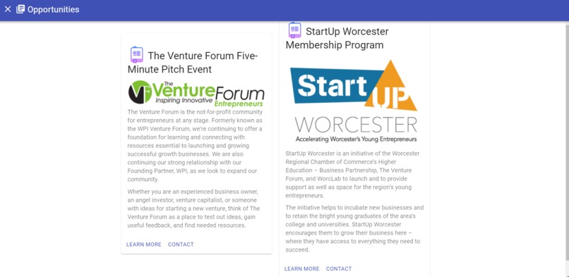 StartUp Worcester Hub – screenshot 5