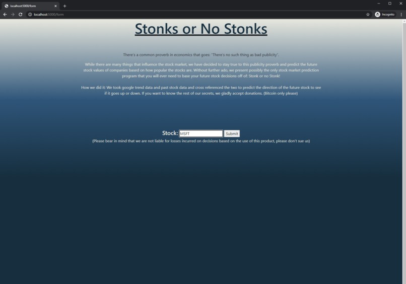 Stonks or no Stonks – screenshot 1
