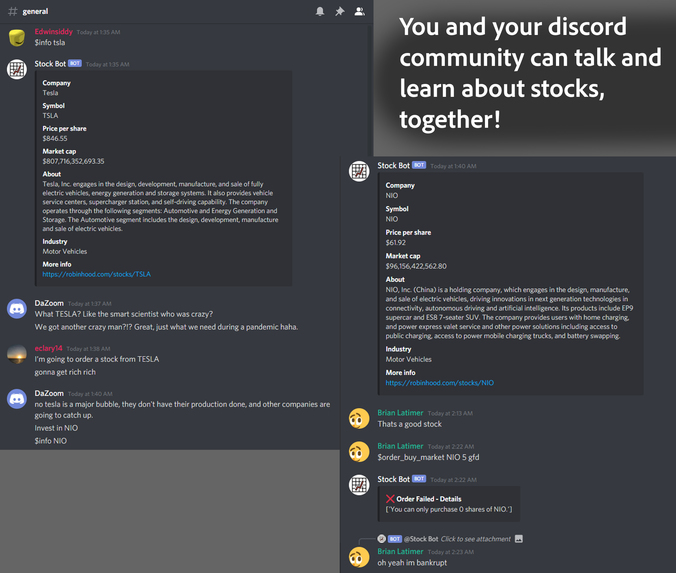 StockBot – screenshot 1